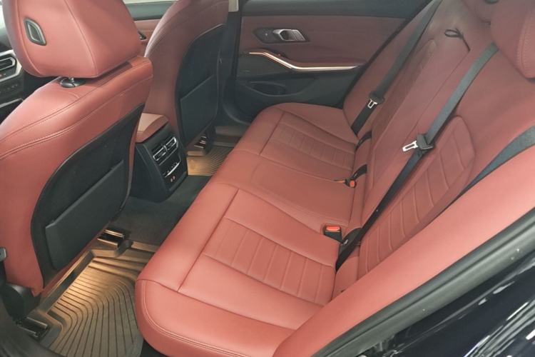 Used BMW 3 Series 2021 Second Facelift 325i M Sport Night Edition Package Left Rear Seat