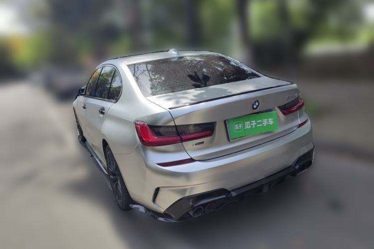 Used BMW 3 Series 2021 325Li M Sport Shadowline Package Rear Left 45 Deg
