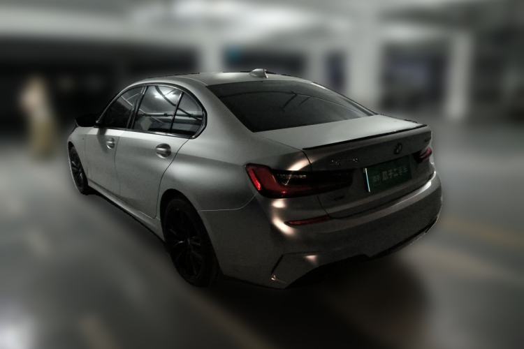 Used BMW 3 Series 2021 Second Facelift 330Li xDrive M Sport Night Edition Package Rear Left 45 Deg
