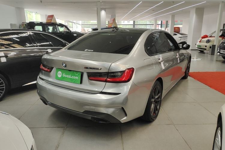 Used BMW 3 Series 2021 325Li M Sport Package Rear Right 45 Deg
