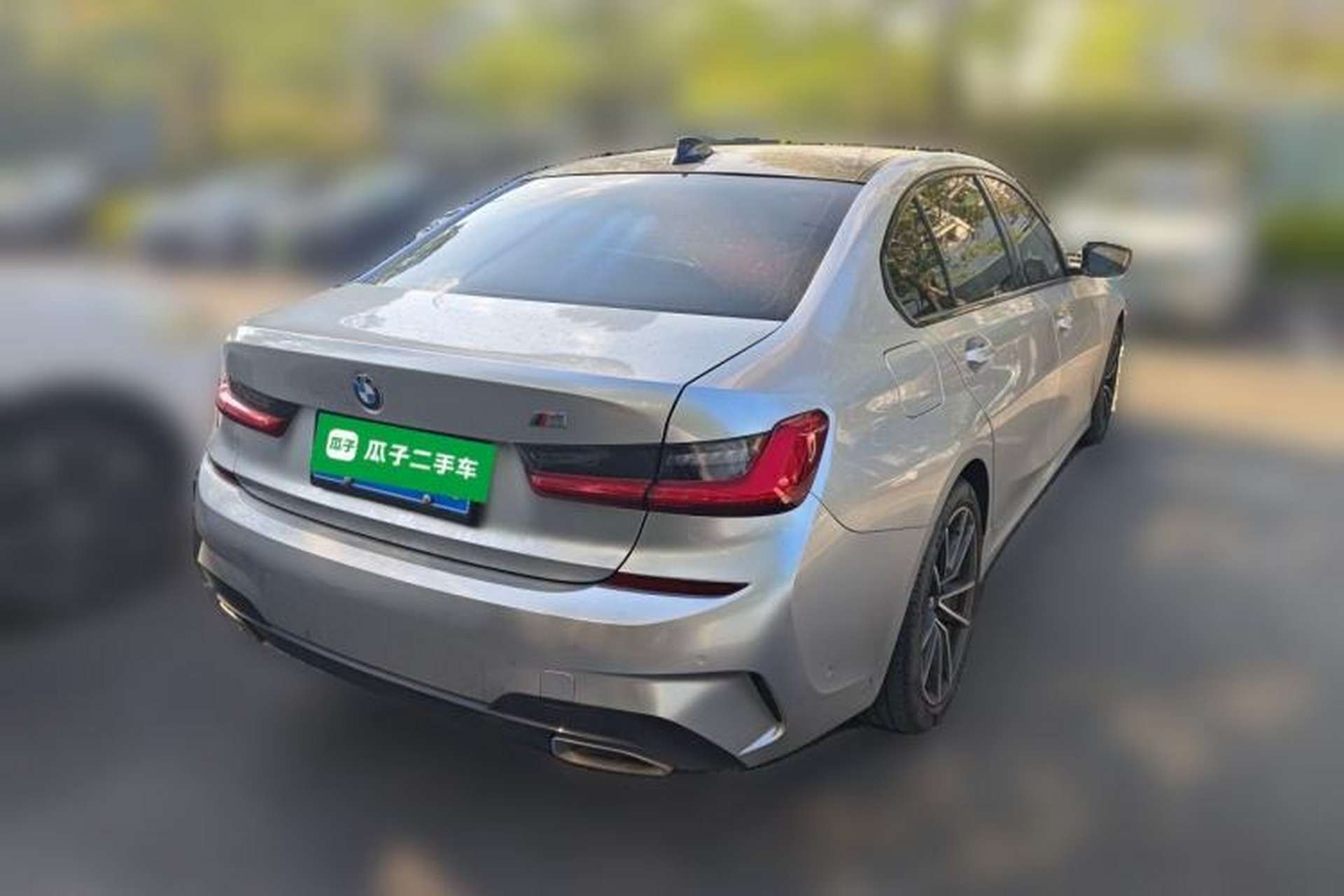 Used BMW 3 Series 2021 320Li M Sport Package Rear Right 45 Deg