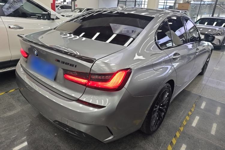 Used BMW 3 Series 2021 Second Facelift 325i M Sport Night Edition Package Rear Right 45 Deg