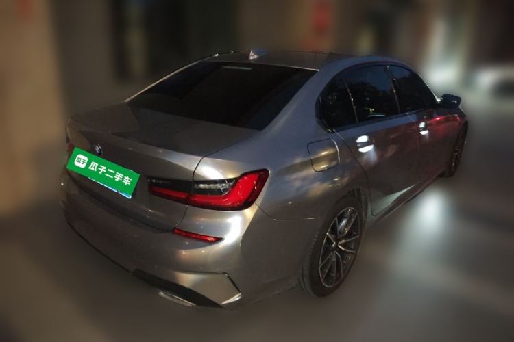 Used BMW 3 Series 2021 Second Facelift 325Li M Sport Package Rear Right 45 Deg