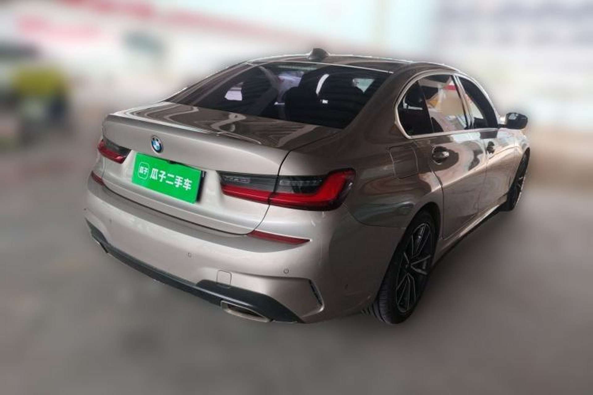 Used BMW 3 Series 2021 325Li M Sport Package Rear Right 45 Deg