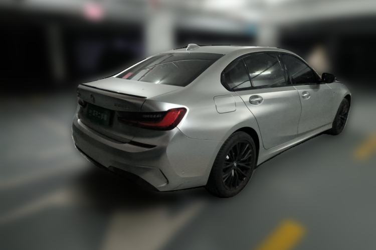 Used BMW 3 Series 2021 Second Facelift 330Li xDrive M Sport Night Edition Package Rear Right 45 Deg