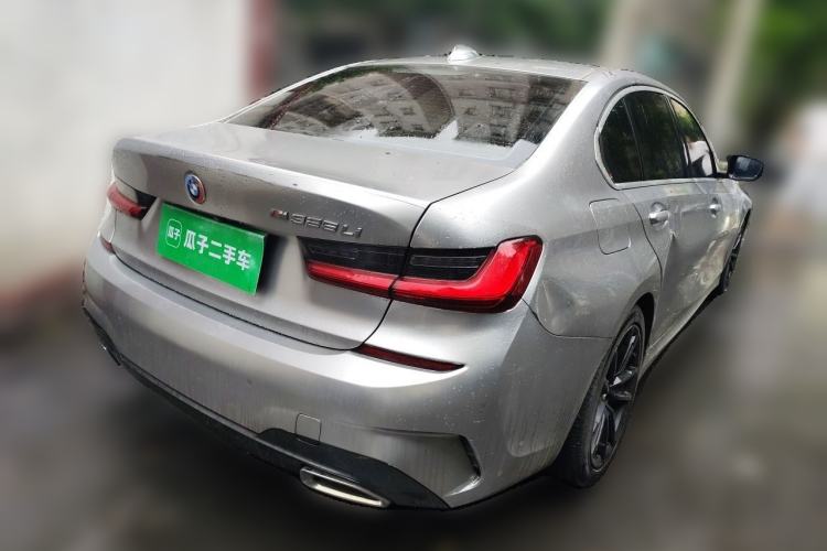 Used BMW 3 Series 2021 325Li M Sport Package Rear Right 45 Deg