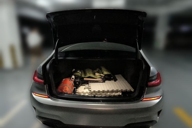 Used BMW 3 Series 2021 Second Facelift 330Li xDrive M Sport Night Edition Package Trunk