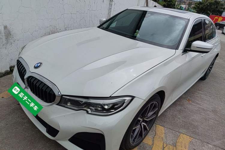 Used BMW 3 Series 2021 Second Facelift 325Li M Sport Package Guazi used car, China used car export, Used car for sale, Used BMW cars, Cheapest cars for sale