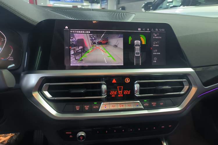 Used BMW 3 Series 2021 Second Facelift 325Li M Sport Package Audio And AC Panel