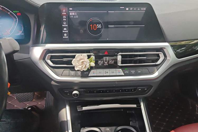 Used BMW 3 Series 2021 Facelifted 320Li M Sport Package Audio And AC Panel