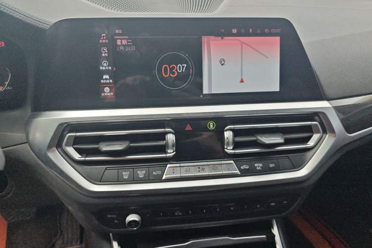Used BMW 3 Series 2021 Second Facelift 325Li M Sport Package Audio And AC Panel