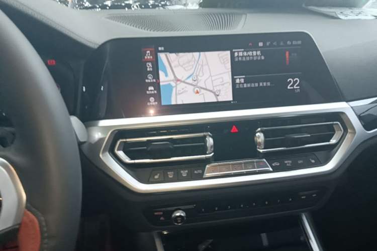 Used BMW 3 Series 2021 320Li M Sport Package Audio And AC Panel