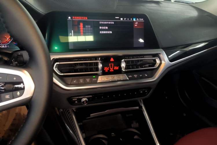 Used BMW 3 Series 2021 Second Facelift 320Li M Sport Package Audio And AC Panel