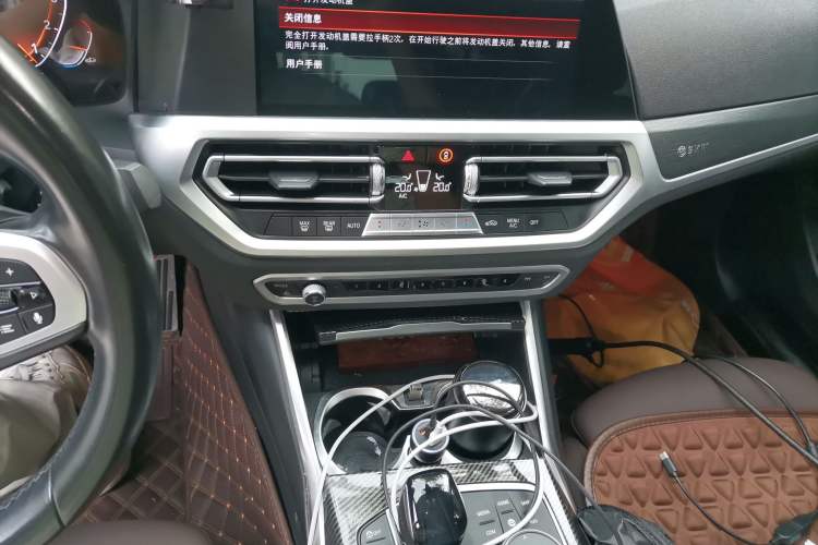 Used BMW 3 Series 2021 Restyled 325i M Sport Package Audio And AC Panel