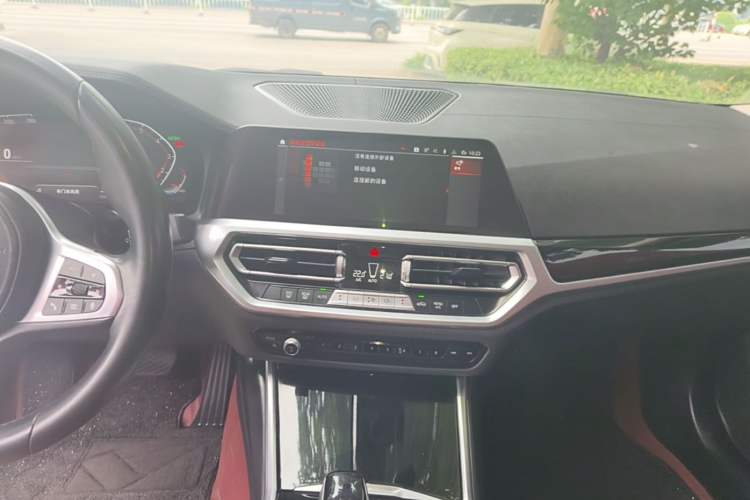 Used BMW 3 Series 2021 Facelifted 320Li M Sport Package Audio And AC Panel