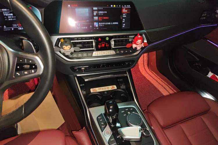 Used BMW 3 Series 2021 Facelifted 325Li M Sport Night Edition Package Audio And AC Panel