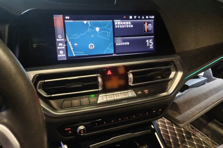 Used BMW 3 Series 2021 Restyled 325i M Sport Package Audio And AC Panel
