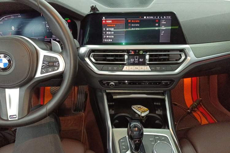 Used BMW 3 Series 2021 Facelifted 325Li M Sport Night Edition Package Audio And AC Panel