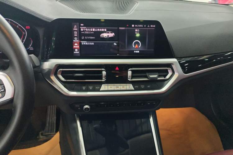 Used BMW 3 Series 2021 Second Facelift 320Li M Sport Package Audio And AC Panel
