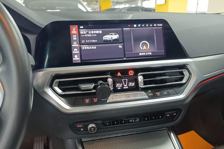 Used BMW 3 Series 2021 Second Facelift 325i M Sport Night Edition Package Audio And AC Panel