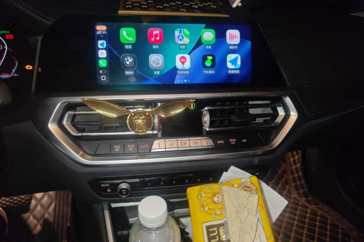 Used BMW 3 Series 2021 325Li M Sport Shadowline Package Audio And AC Panel
