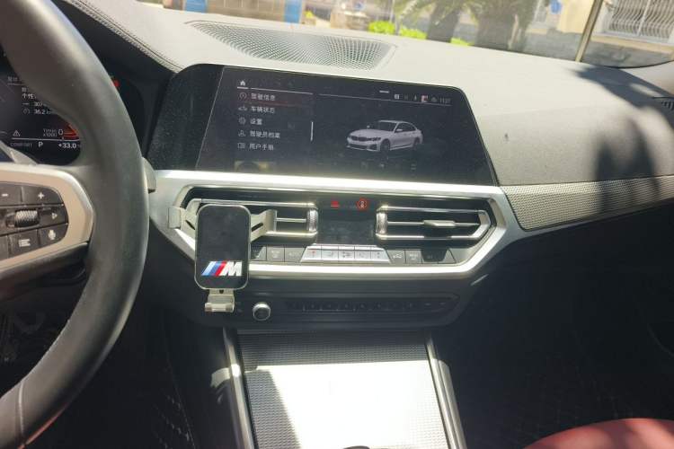 Used BMW 3 Series 2021 325Li M Sport Package Audio And AC Panel