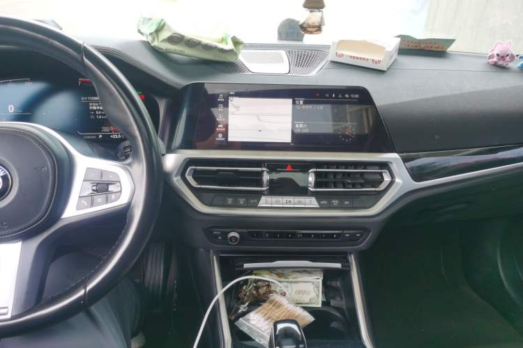 Used BMW 3 Series 2021 Facelifted 320Li M Sport Package Audio And AC Panel