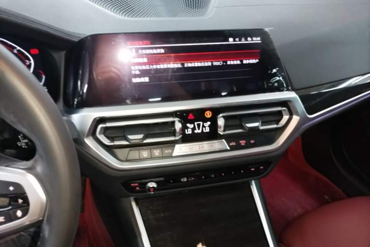 Used BMW 3 Series 2021 Second Facelift 325Li M Sport Package Audio And AC Panel