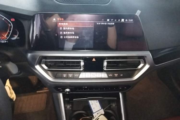 Used BMW 3 Series 2021 320i Sport Package Audio And AC Panel