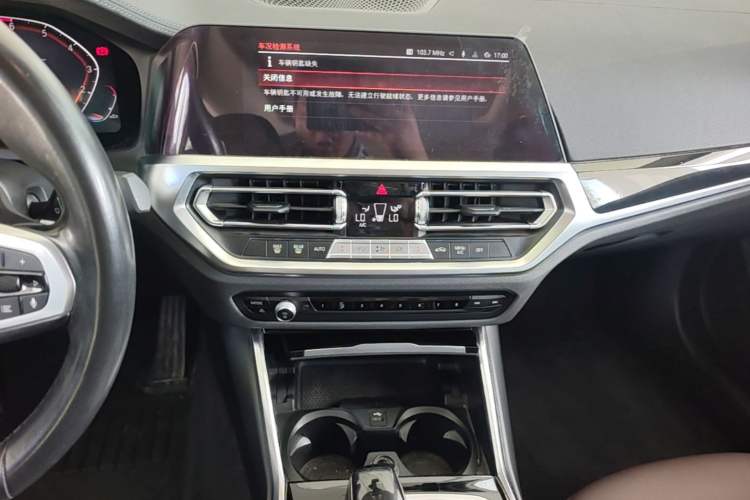 Used BMW 3 Series 2021 Facelifted 320Li M Sport Package Audio And AC Panel