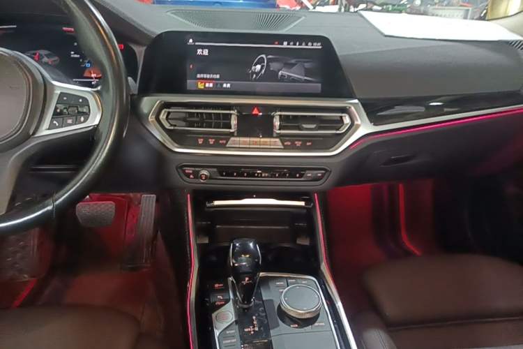 Used BMW 3 Series 2021 Facelifted 320Li M Sport Package Audio And AC Panel