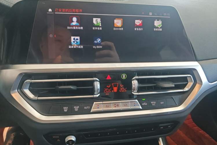Used BMW 3 Series 2021 Second Facelift 325i M Sport Package Audio And AC Panel