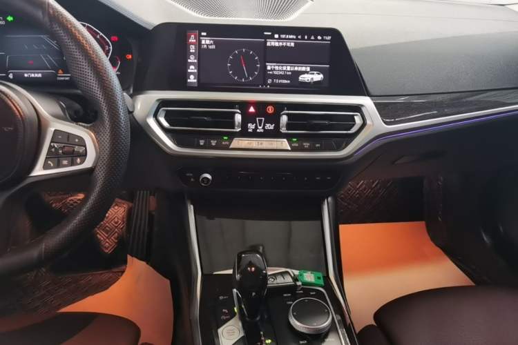 Used BMW 3 Series 2021 Restyled 325Li M Sport Package Audio And AC Panel