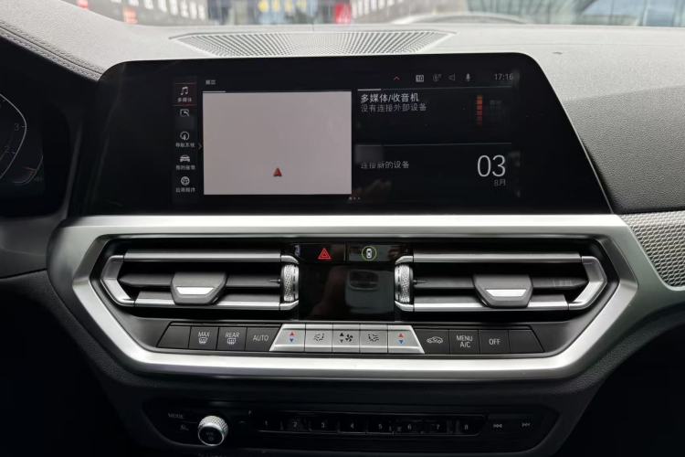 Used BMW 3 Series 2021 Facelifted 325Li M Sport Night Edition Package Audio And AC Panel