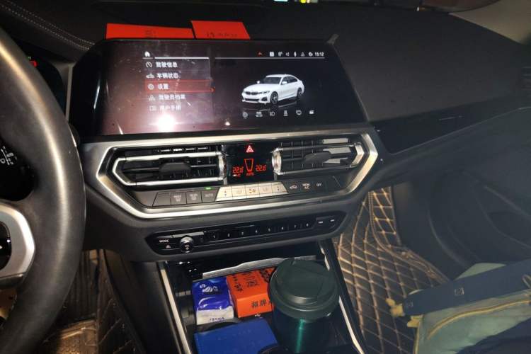 Used BMW 3 Series 2021 Second Facelift 320Li M Sport Package Audio And AC Panel