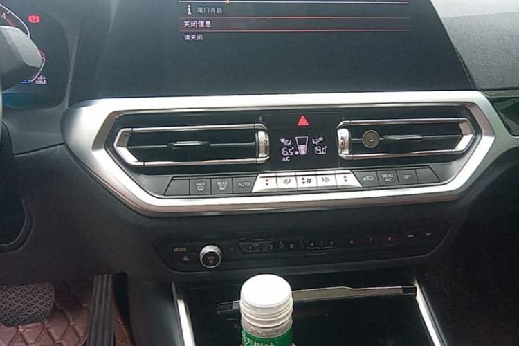 Used BMW 3 Series 2021 Facelifted 320Li M Sport Package Audio And AC Panel