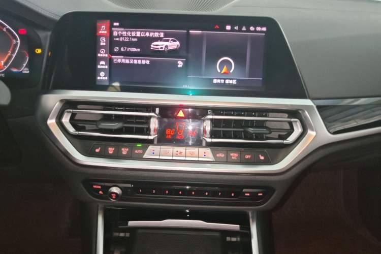 Used BMW 3 Series 2021 Facelifted 320Li M Sport Package Audio And AC Panel