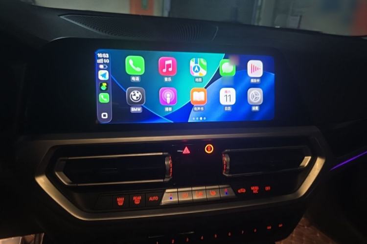 Used BMW 3 Series 2021 Second Facelift 325Li M Sport Package Audio And AC Panel