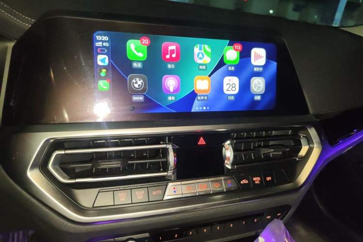 Used BMW 3 Series 2021 320Li M Sport Package Audio And AC Panel