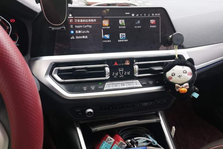 Used BMW 3 Series 2021 Second Facelift 325Li M Sport Night Edition Package Audio And AC Panel