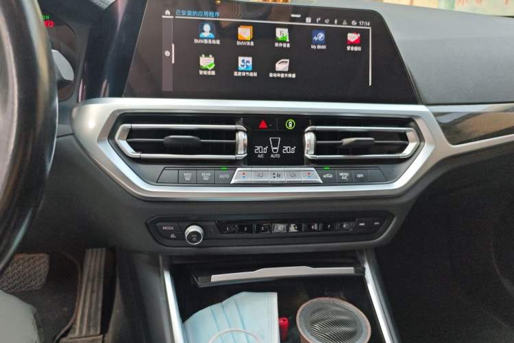 Used BMW 3 Series 2021 Restyled 325Li M Sport Package Audio And AC Panel