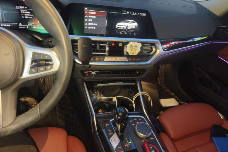 Used BMW 3 Series 2021 Second Facelift 325Li M Sport Package Audio And AC Panel