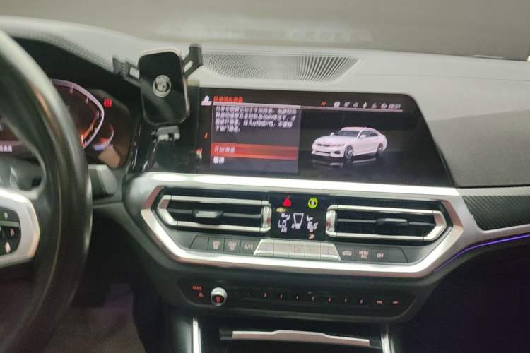 Used BMW 3 Series 2021 Restyled 325Li M Sport Package Audio And AC Panel