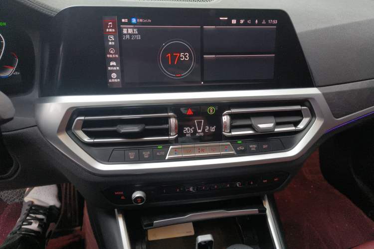 Used BMW 3 Series 2021 Restyled 325i M Sport Package Audio And AC Panel