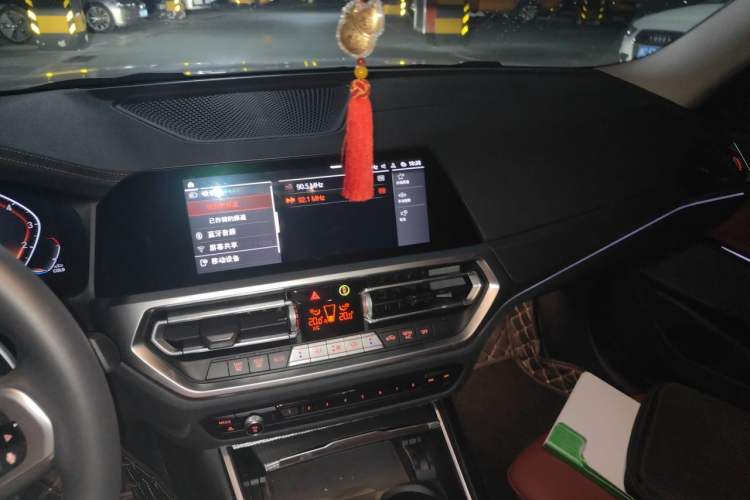Used BMW 3 Series 2021 Second Facelift 325i M Sport Night Edition Package Audio And AC Panel