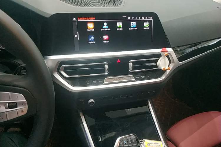Used BMW 3 Series 2021 320i Sport Package Audio And AC Panel