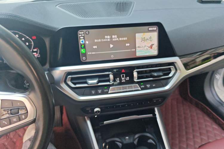 Used BMW 3 Series 2021 320Li M Sport Package Audio And AC Panel
