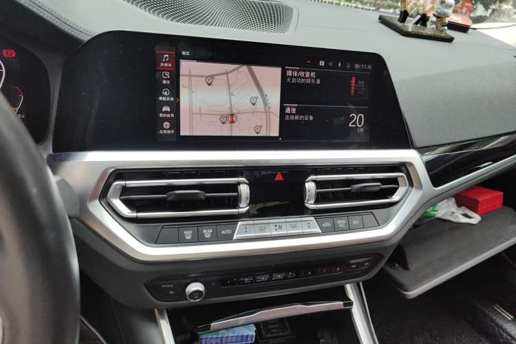 Used BMW 3 Series 2021 Facelifted 320Li M Sport Package Audio And AC Panel