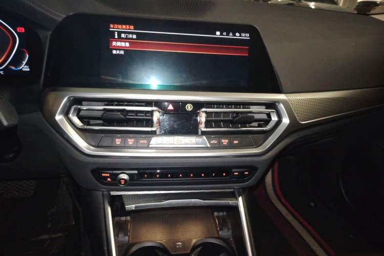 Used BMW 3 Series 2021 Restyled 325i M Sport Night Edition Package Audio And AC Panel