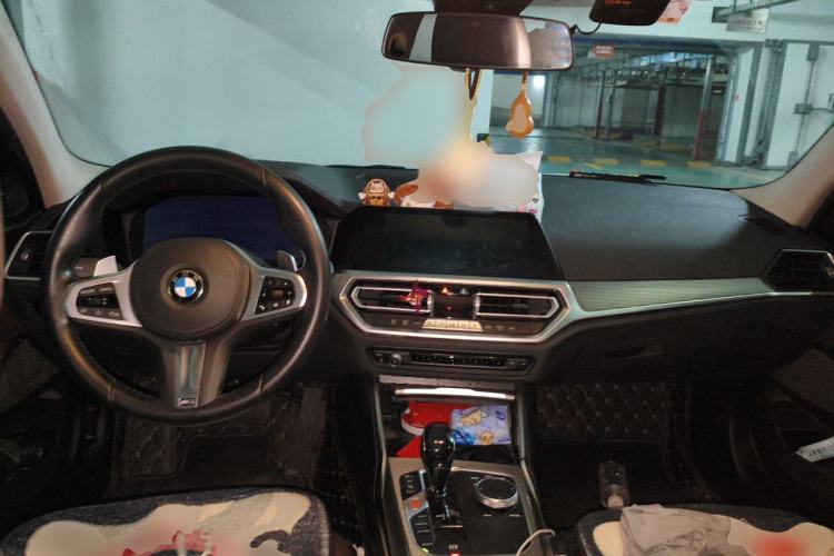 Used BMW 3 Series 2021 Second Facelift 325Li M Sport Night Edition Package Center Console